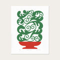 Arugula Salad - 11"x14" Screen Print