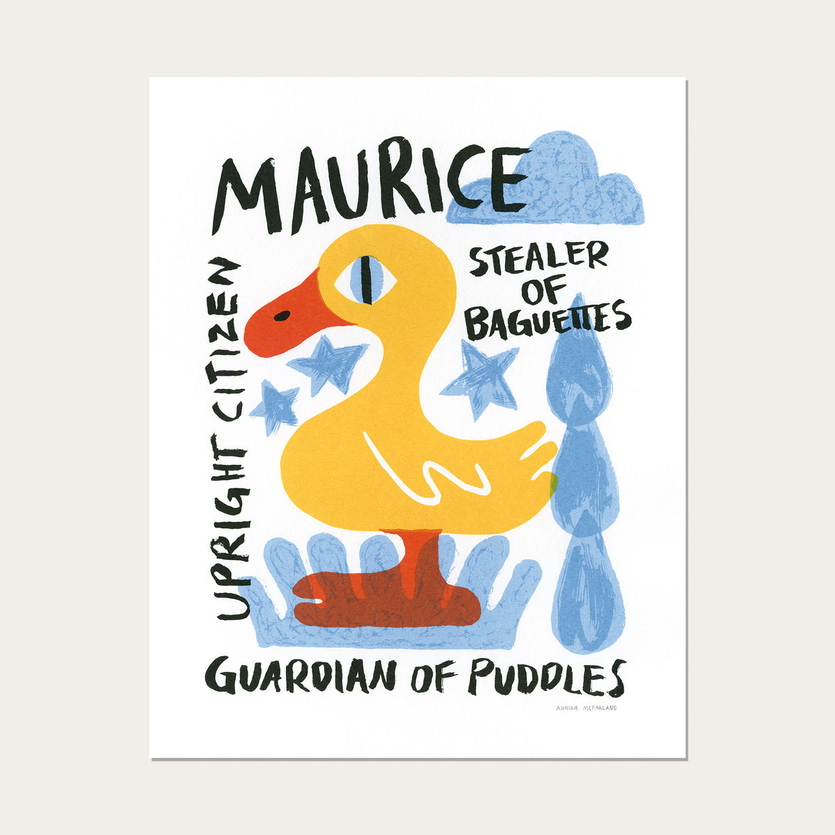 Maurice - 11"x14"