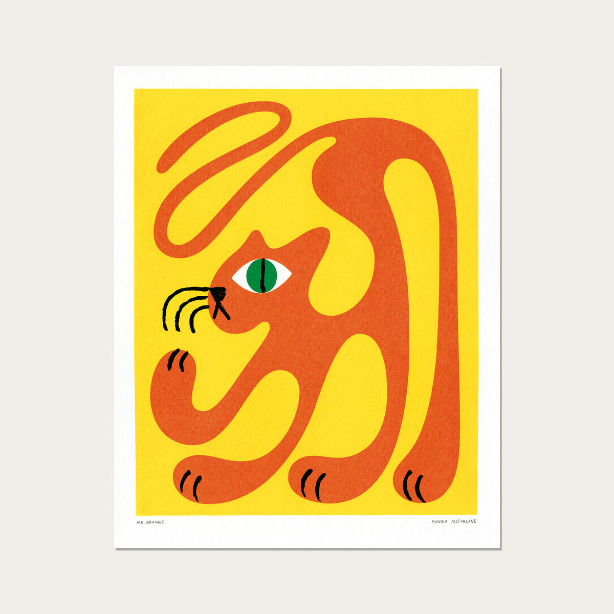Mr. Orange - 8"x10"