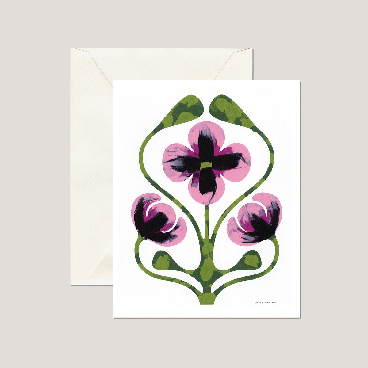 Poppy Greeting Card