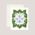 Violet Greeting Card