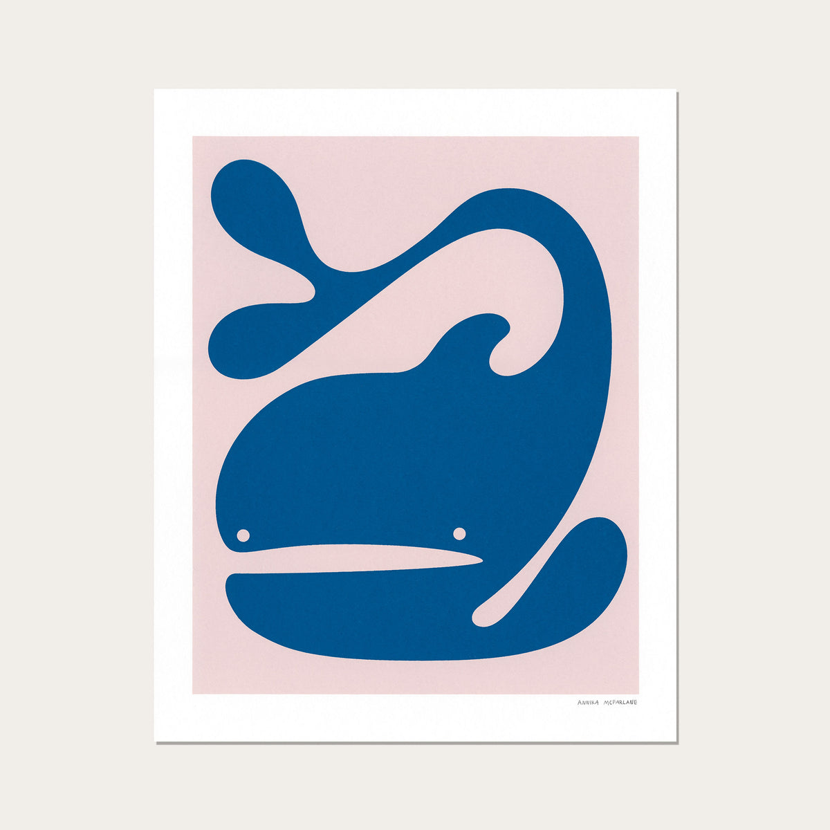 Whale - 8"x10"